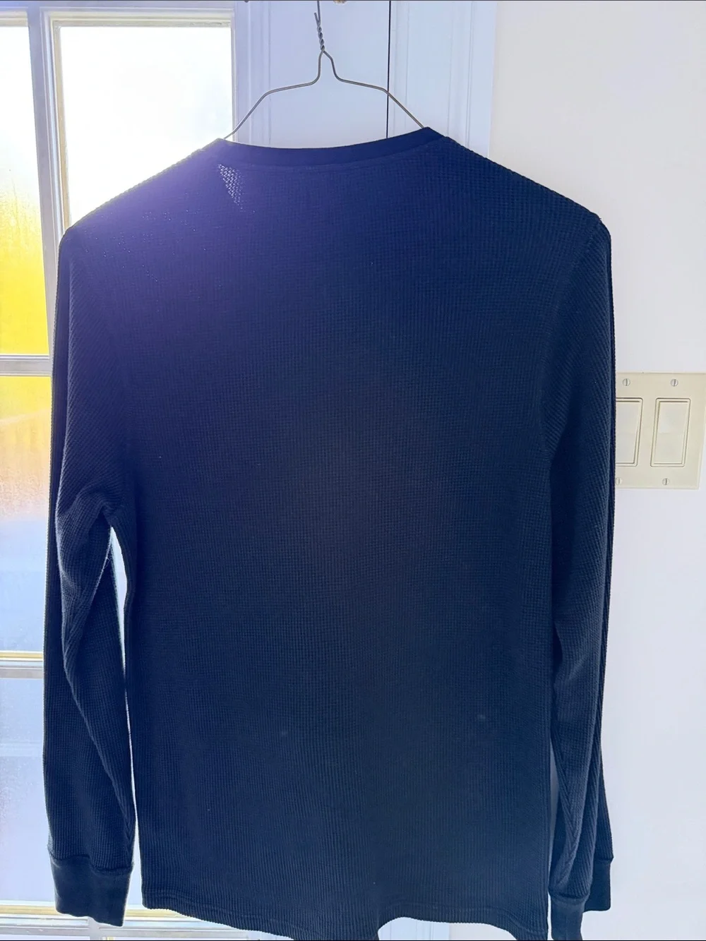 J. Crew waffle knit